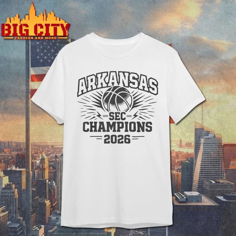 Arkansas SEC Championships 2026 logo T-shirt