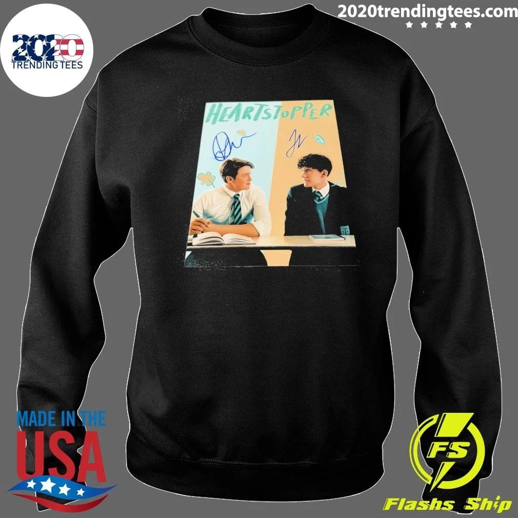 Joe Locke and Kit Connor Authentic Heartstopper Shirt