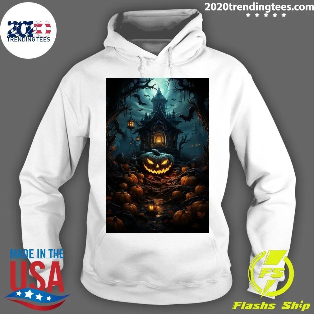 Haunted House Pumpkin Season Halloween Shirt