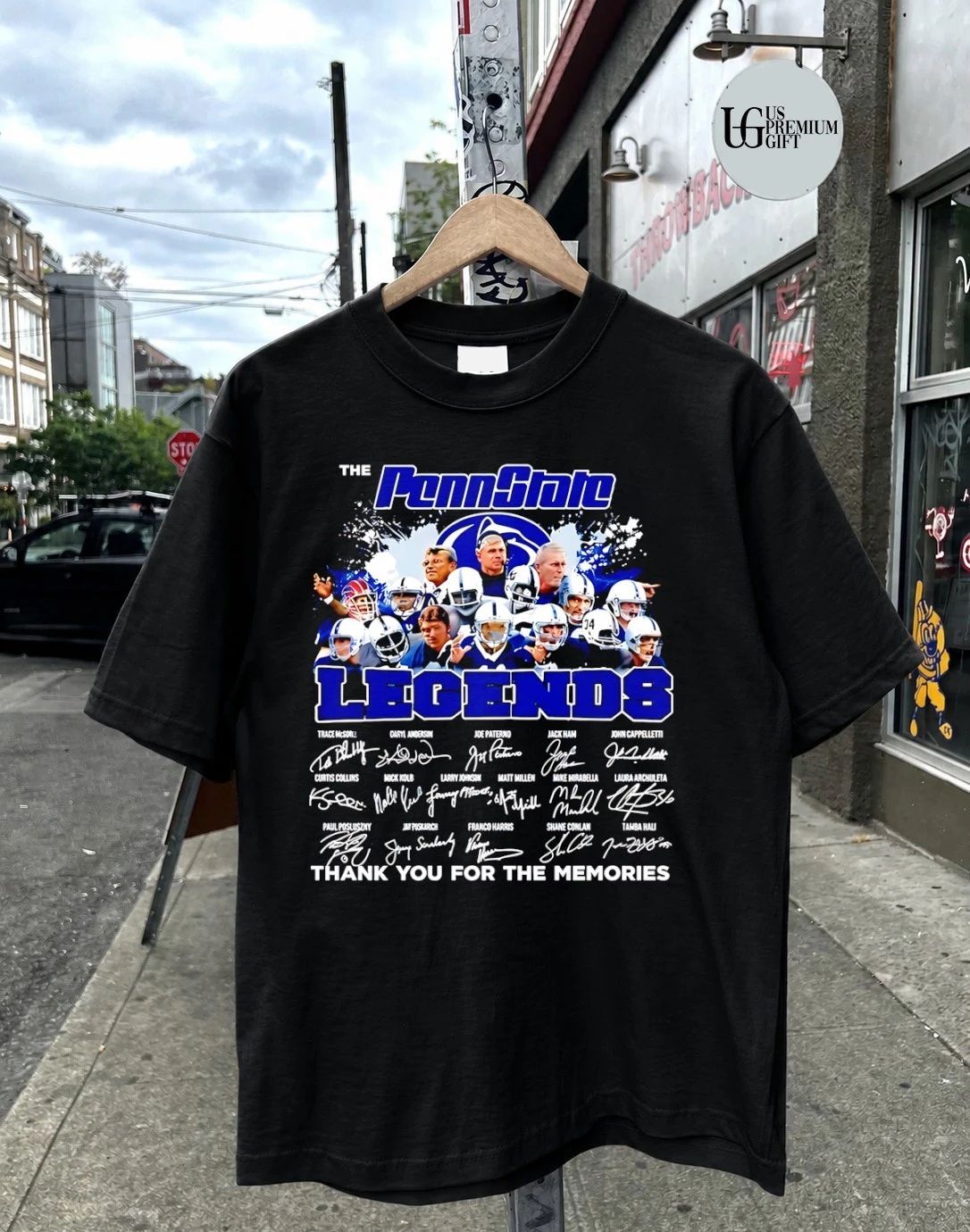 Penn State Nittany Lions Legends thank you for the memories signature shirt