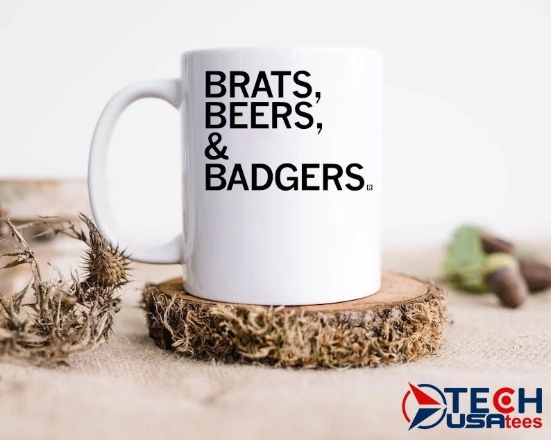 Brats beers and badgers shirt