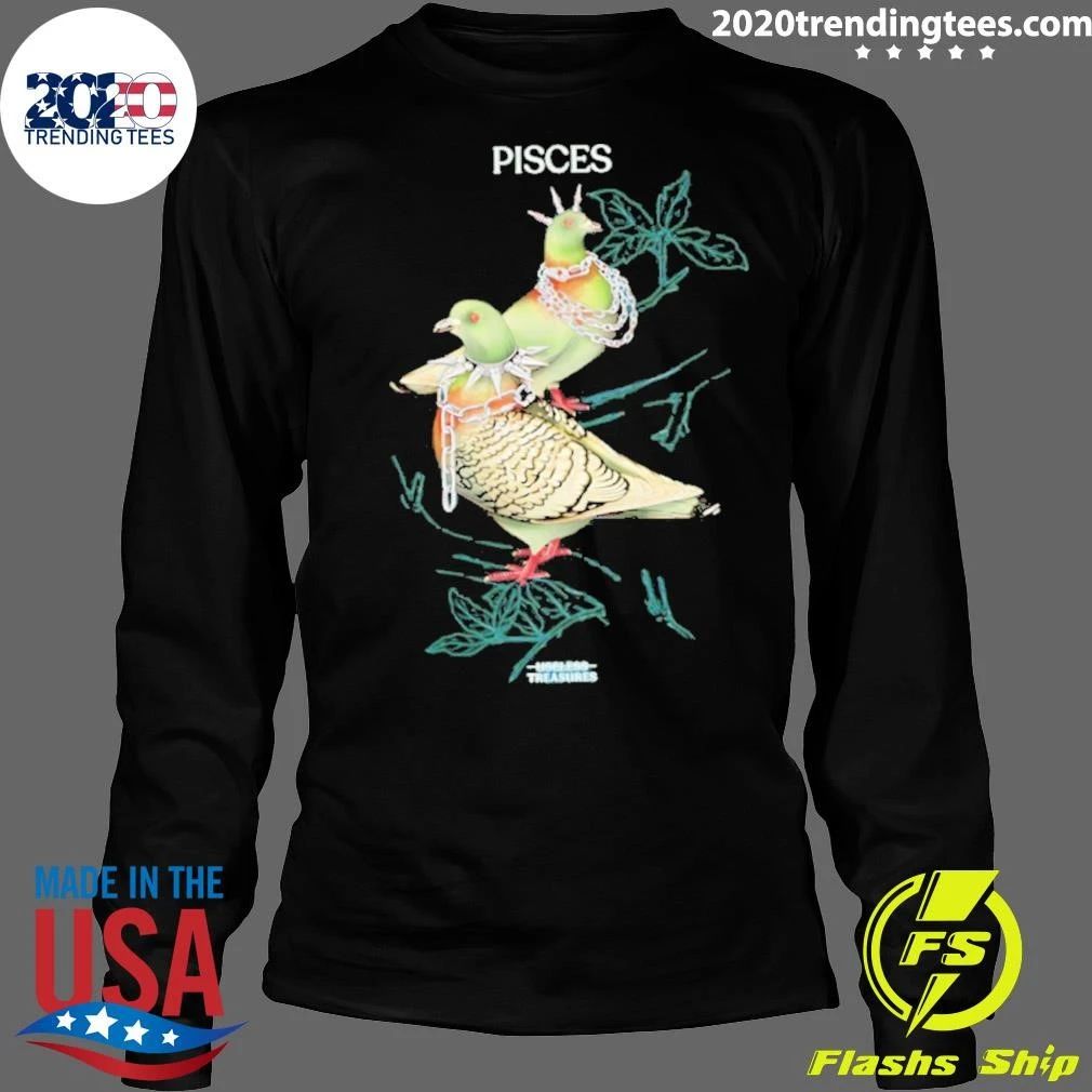 Pisces Useless Treasures Zodiac Pigeon Shirt