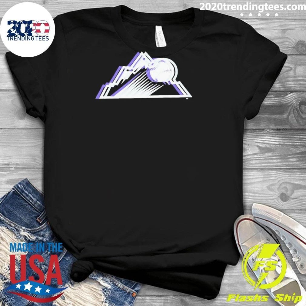 Colorado Rockies Logo Glitch 2026 Mlb Season Shirt