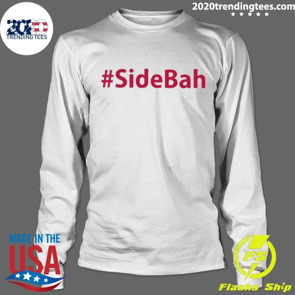 Trending Sidebah Pink Text Shirt