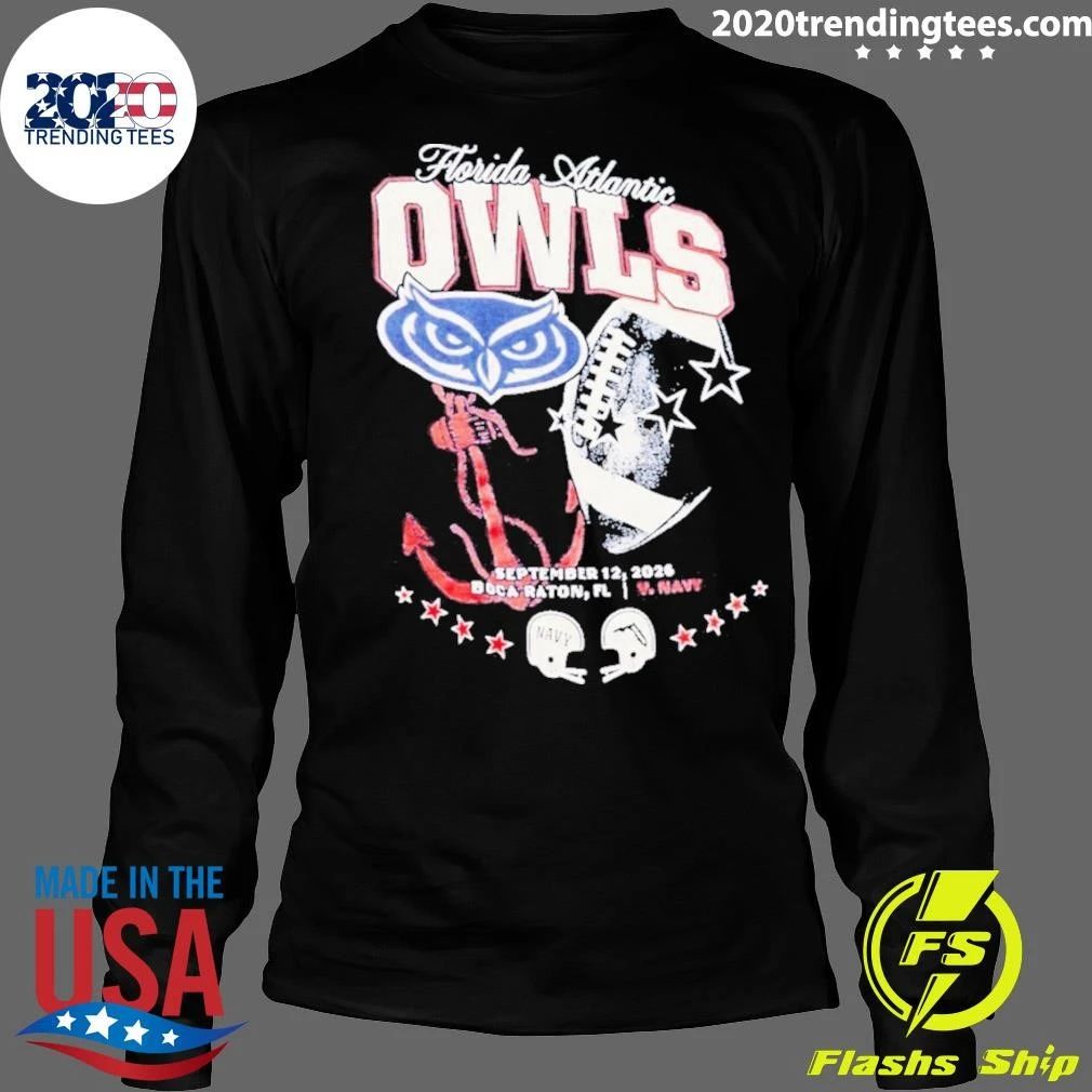 Florida Atlantic Owls September 12 2026 Shirt