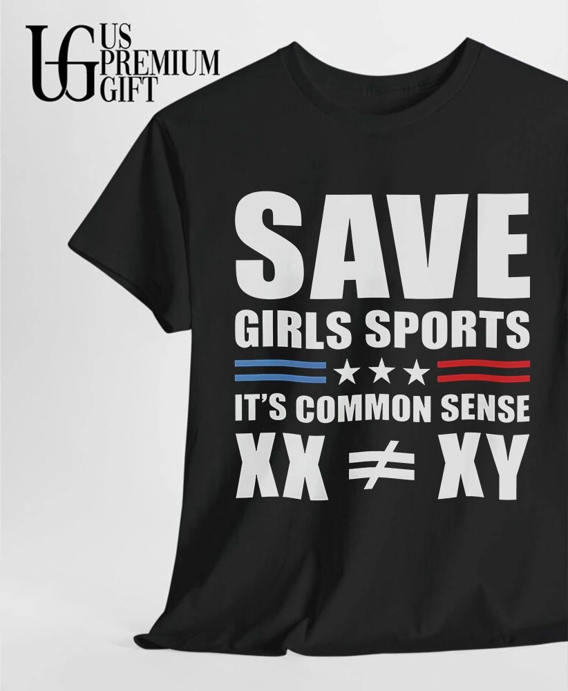 Save Girls Sports XX vs XY Common Sense Political shirt