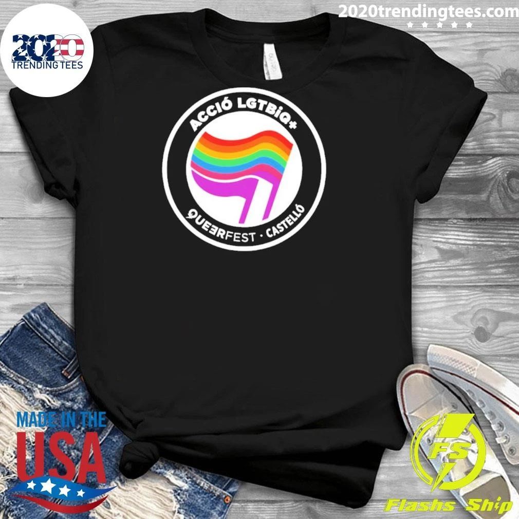 Accio Lgtbiq+ Queerfest Castelló Lgbtq Shirt