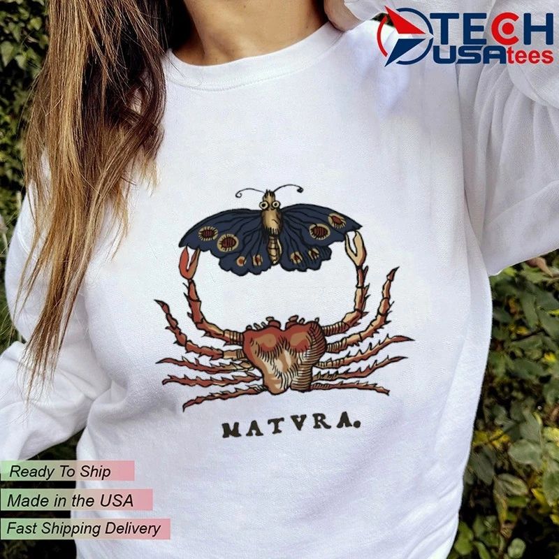 Matvra Crab Butterfly shirt