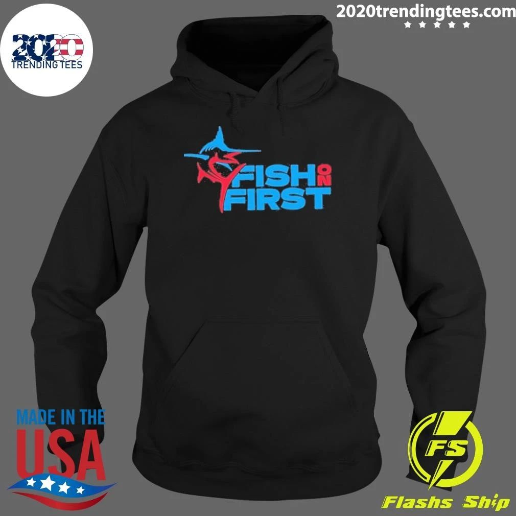 Miami Marlins Fish On First Logo Shirt
