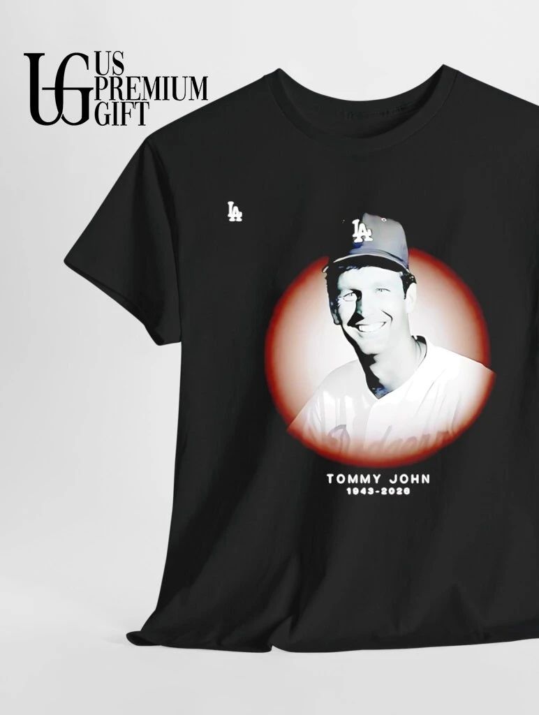 Tommy John RIP Legend 1943-2026 Memorial Baseball shirt