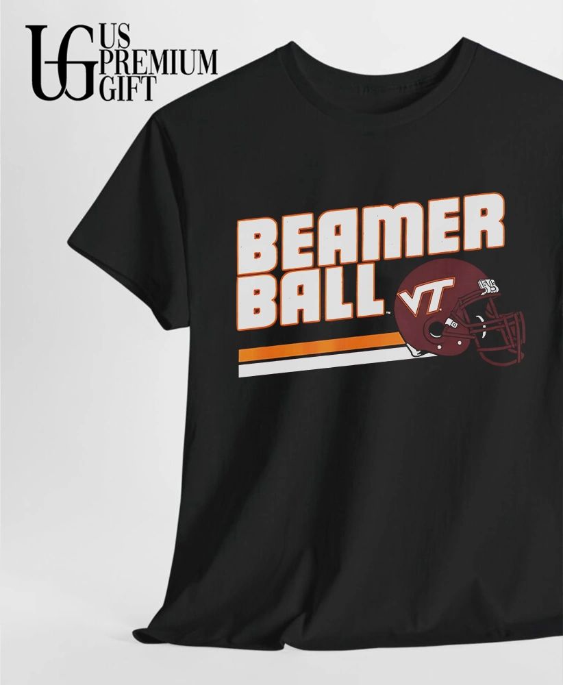 Beamer Ball Frank Beamer Virginia Tech Hokies football helmet shirt