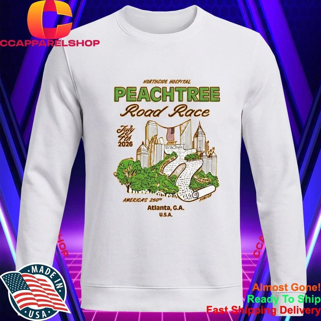 Northside Hospital Peachtree Road Race America’s 250th Shirt