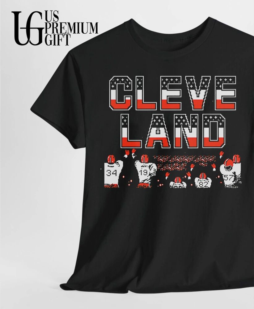 Cleveland Browns Football 8 Bit shirt