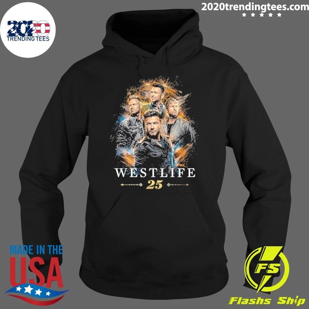 Westlife 25th Anniversary Tour 2026 Shirt