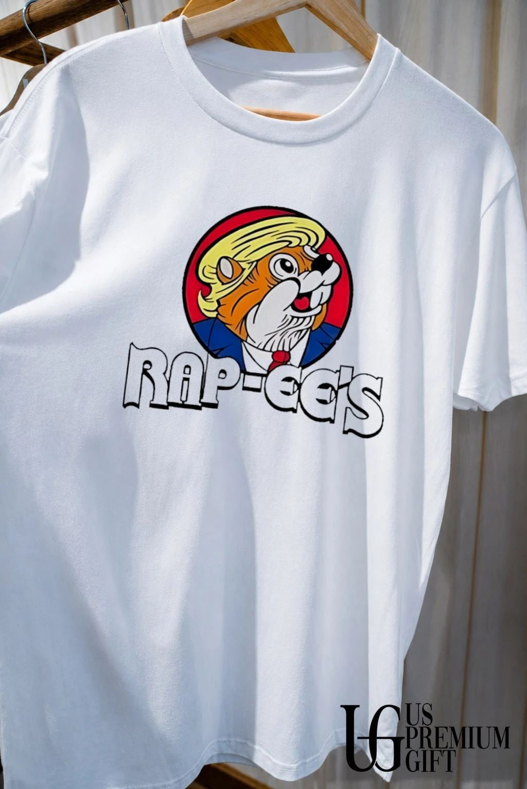 Trump x Buc ee’s logo Rap ee’s shirt