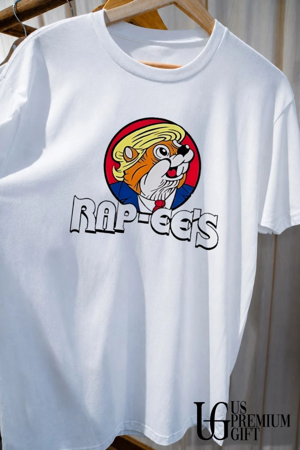 Trump x Buc ee’s logo Rap ee’s shirt