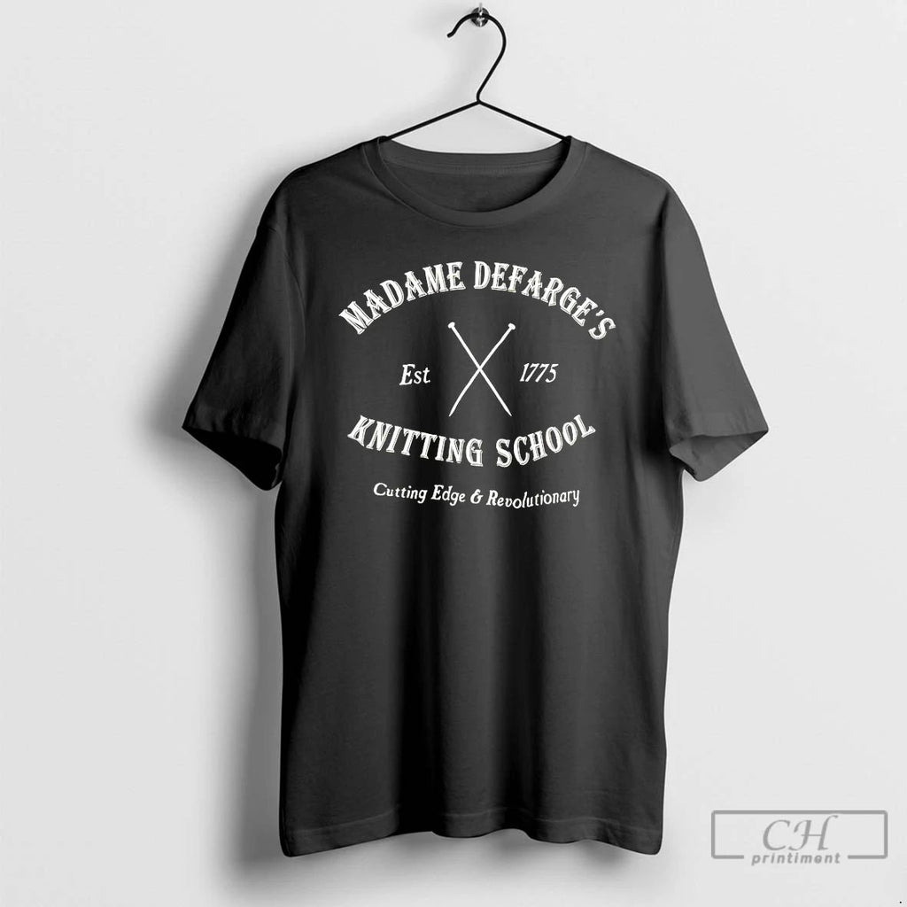 Classic Madame Defarges Knitting School Est 1775