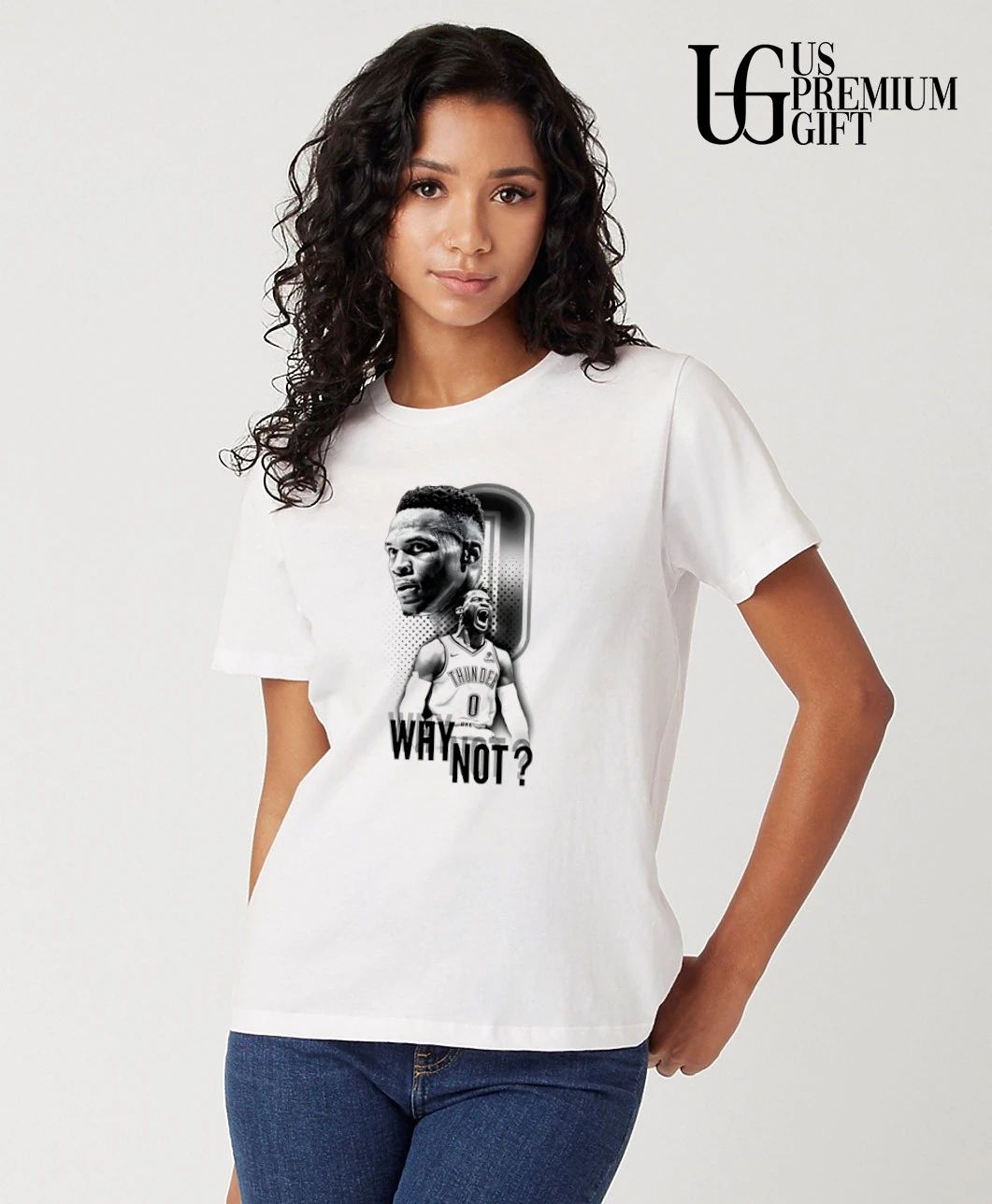 Russell Westbrook Oklahoma City Thunder Why Not slogan shirt