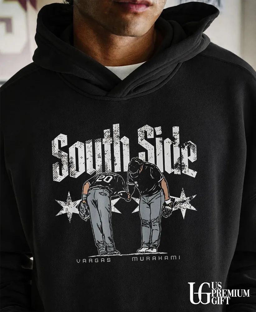 South Side Munetaka Murakami and Miguel Vargas take a bow Chicago White Sox baseball shirt