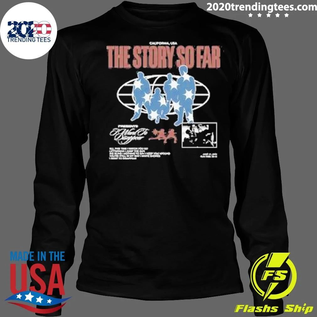 California, USA The Story So Far Stars & Stripes Shirt