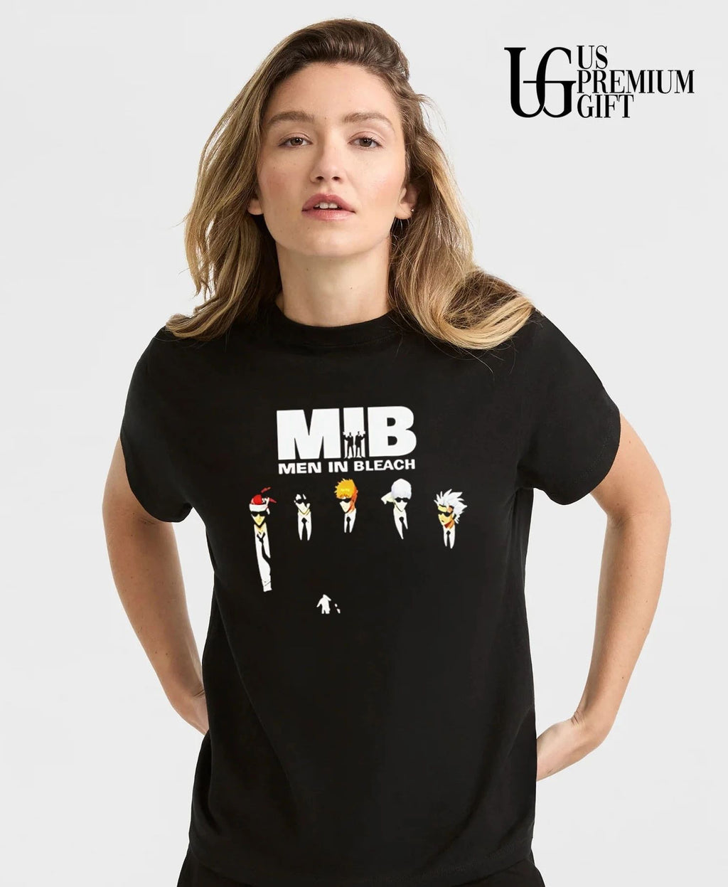 MIB Men In Bleach parody shirt