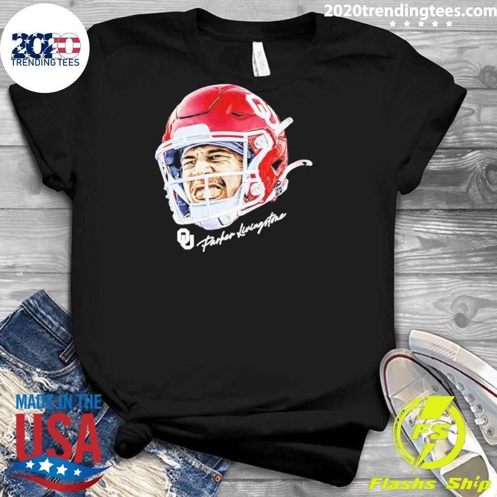 Parker Livingstone Oklahoma Sooners Football Swag Head Shirt