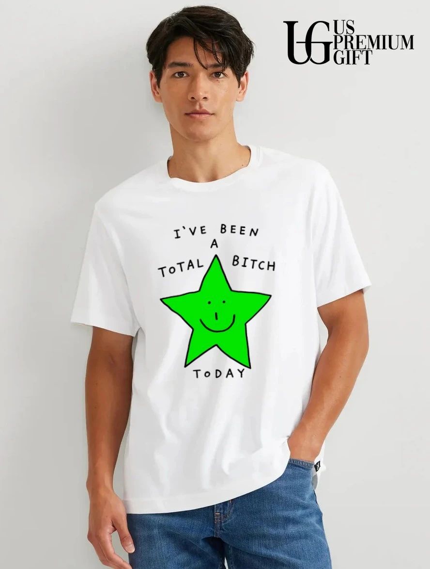 Green star mascot I’ve been a total bitch today shirt