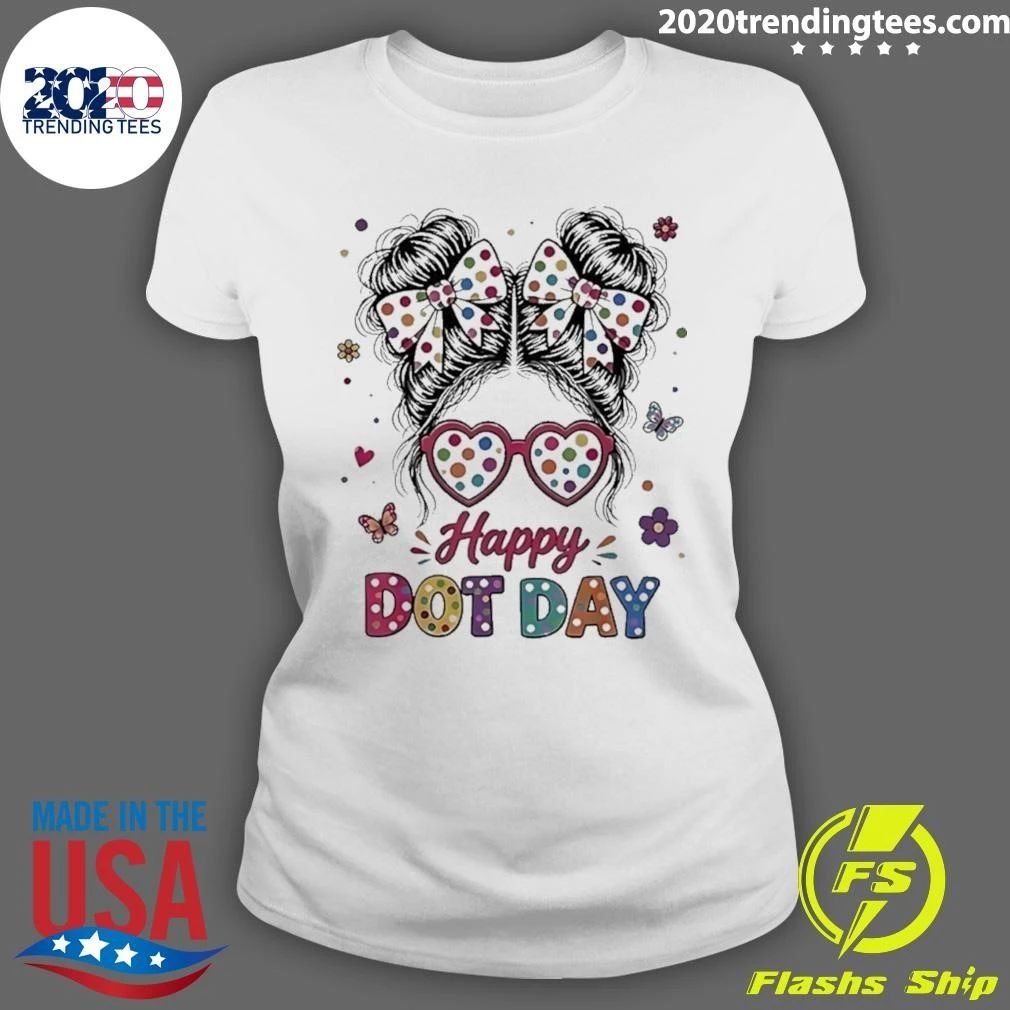 Happy Dot Day Colorful Polka Dot 2026 Shirt