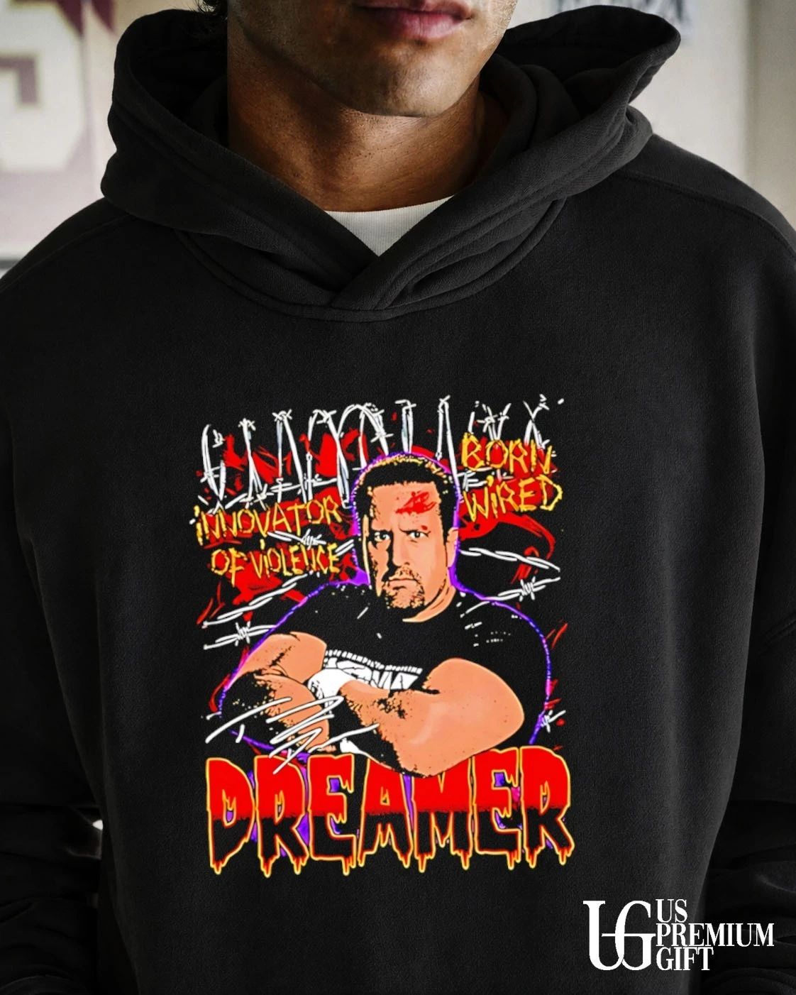 Tommy Dreamer The Innovator Of Violence Born Wired shirt