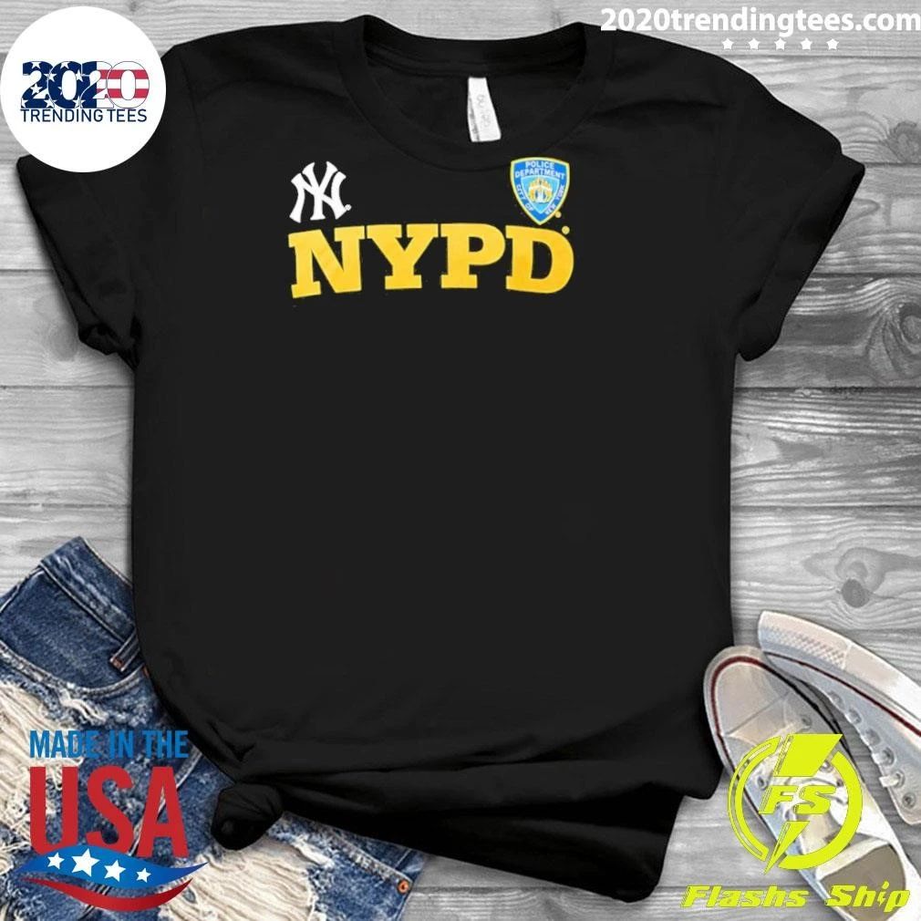 New York Yankees Nypd First Responders 9.11 Shirt