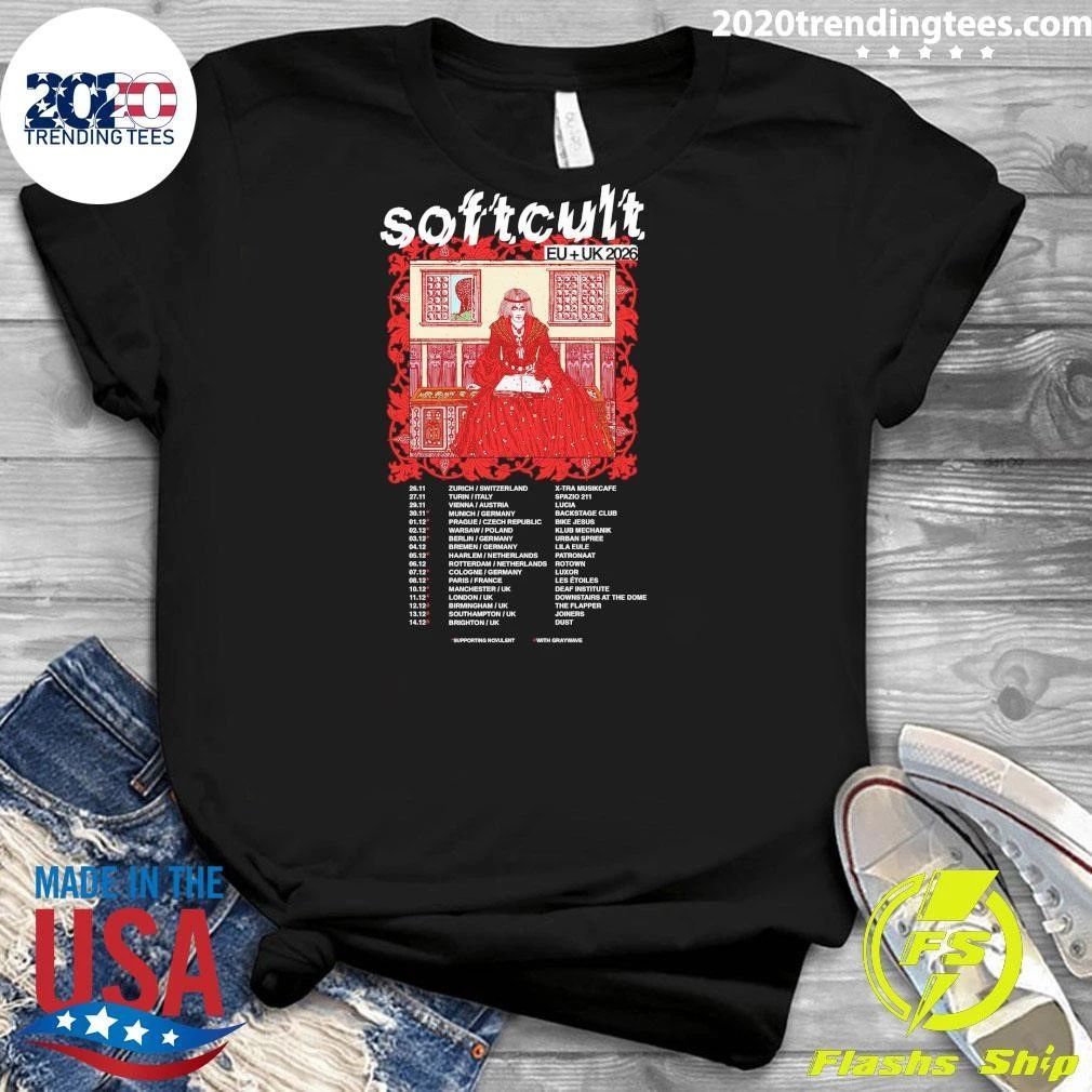 Softcult EU UK Tour 2026 Tour Shirt