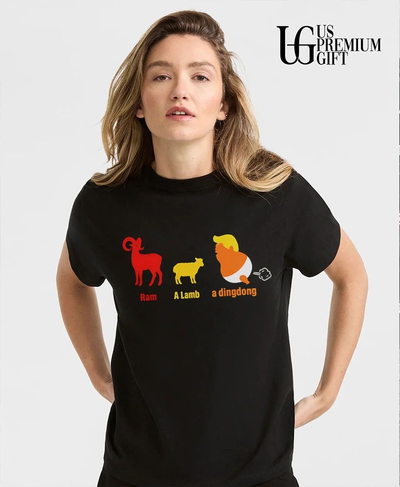 Donald Trump Ram A Lamb a Dingdong shirt