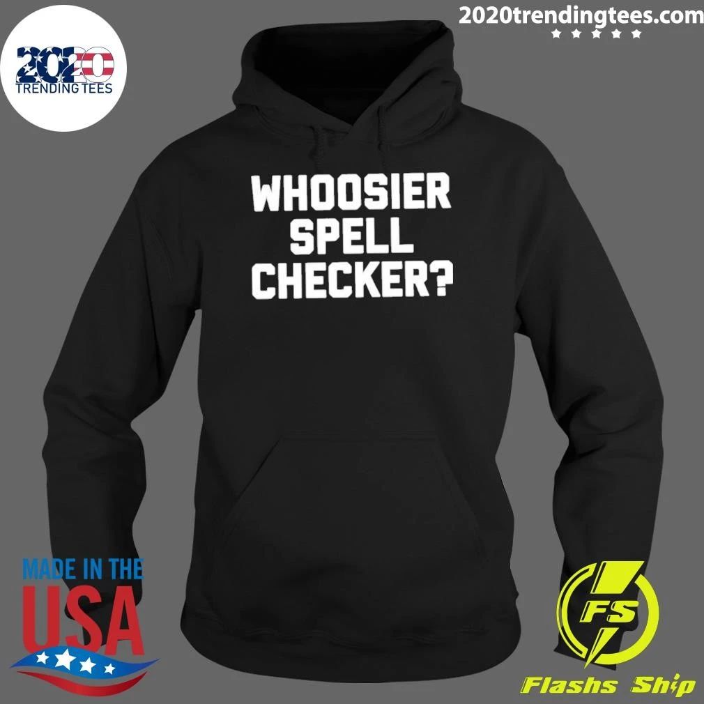 Whoosier Spell Checker Shirt