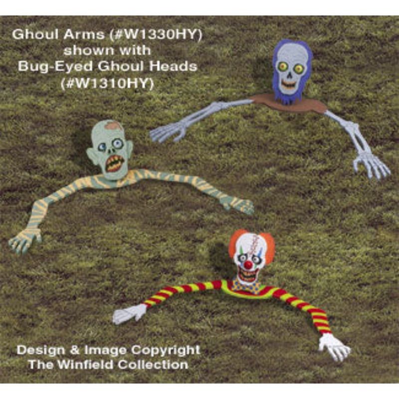 Bug-Eyed Ghoul Arms Woodcraft Pattern