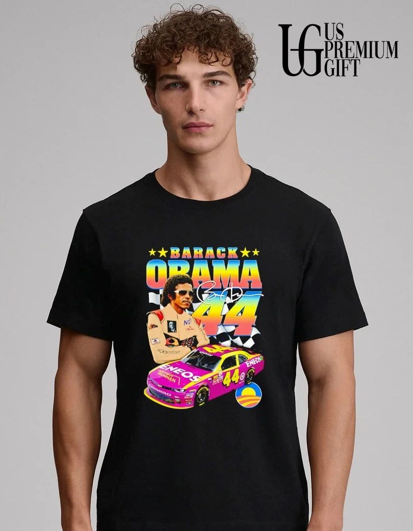 Barack Obama No 44 Racing shirt