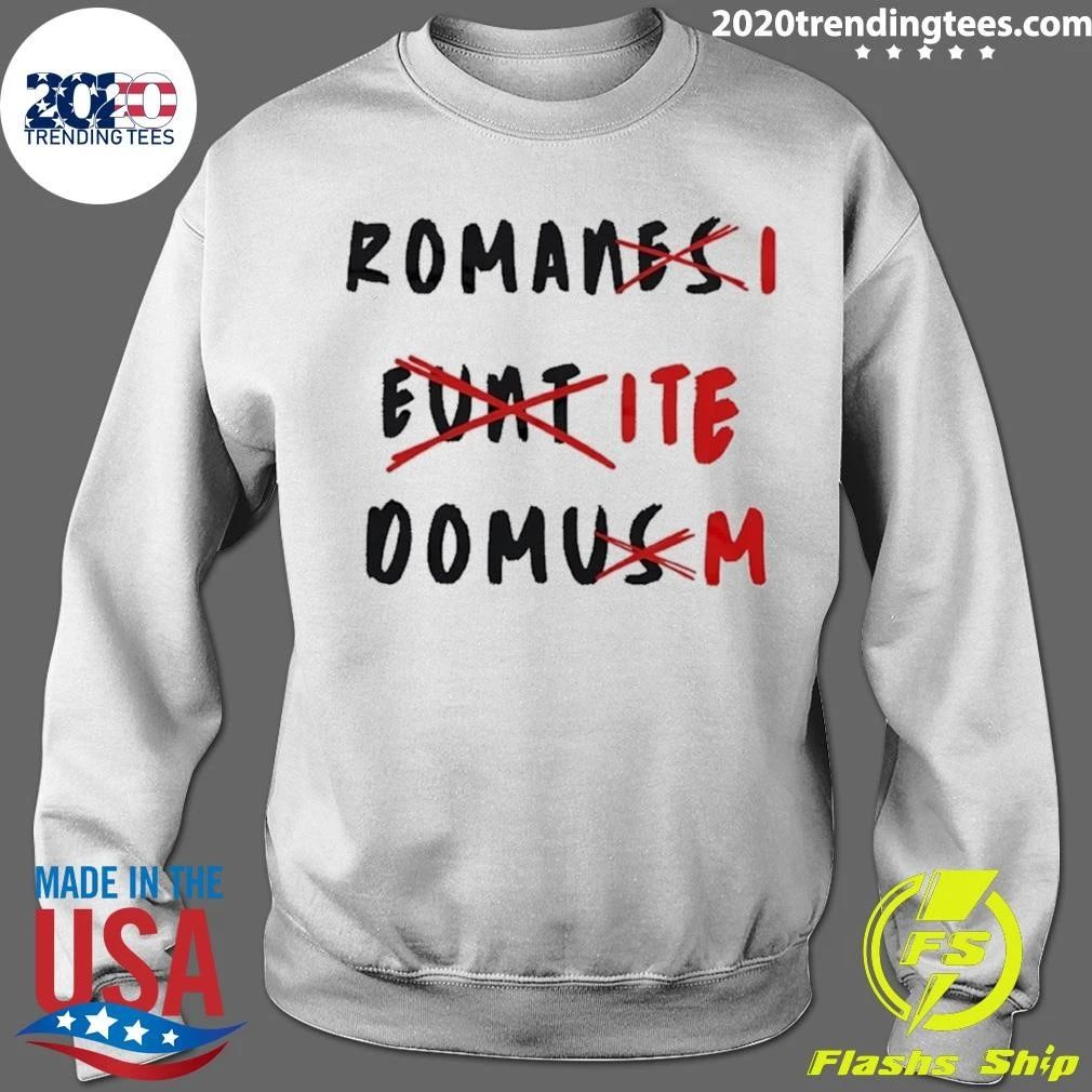 Romans Go Home Life Of Brian Latin Graffiti Shirt