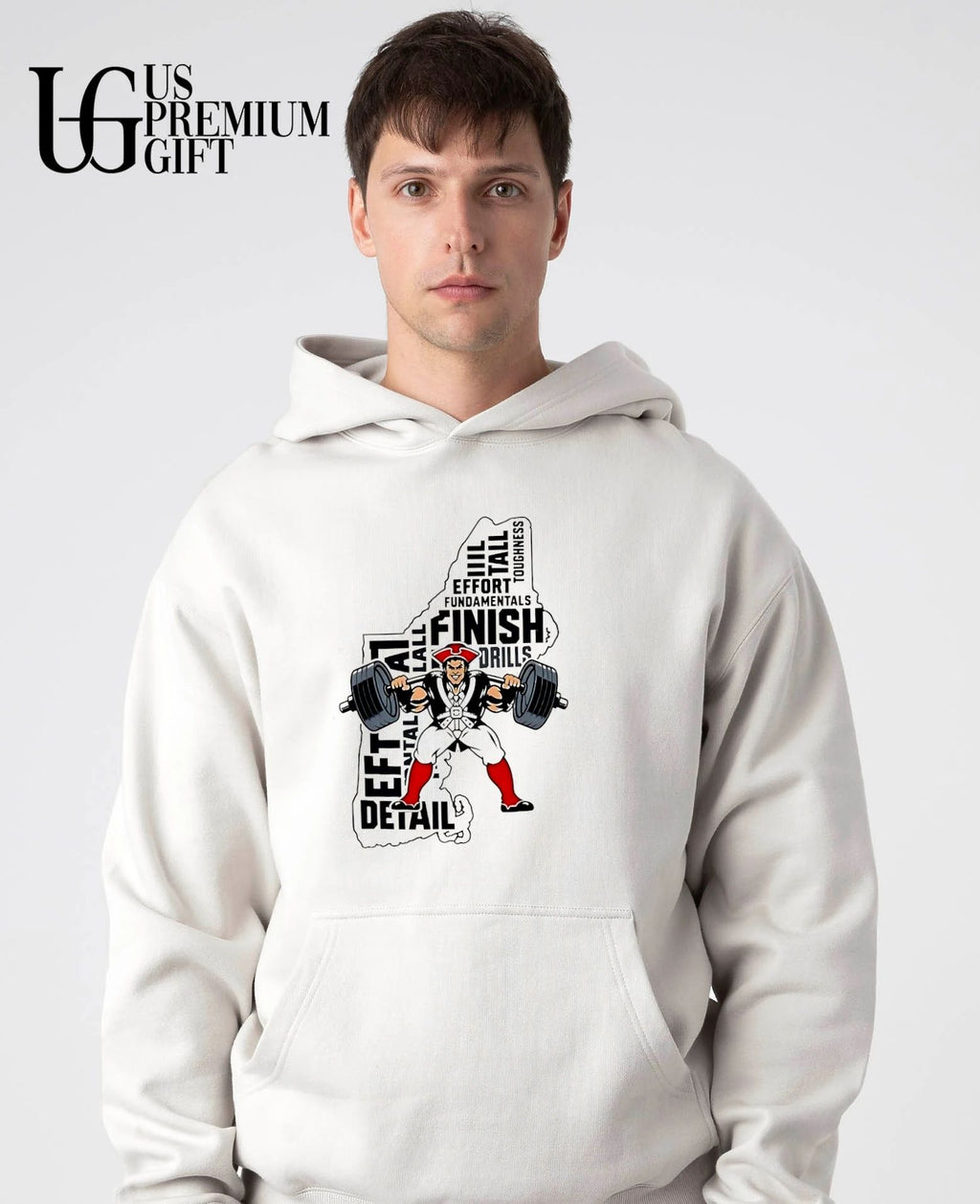 Pat Patriot Colonial Barbell shirt