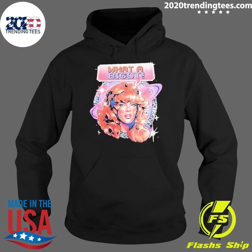 Polyester Peachy What A Bigot Shirt