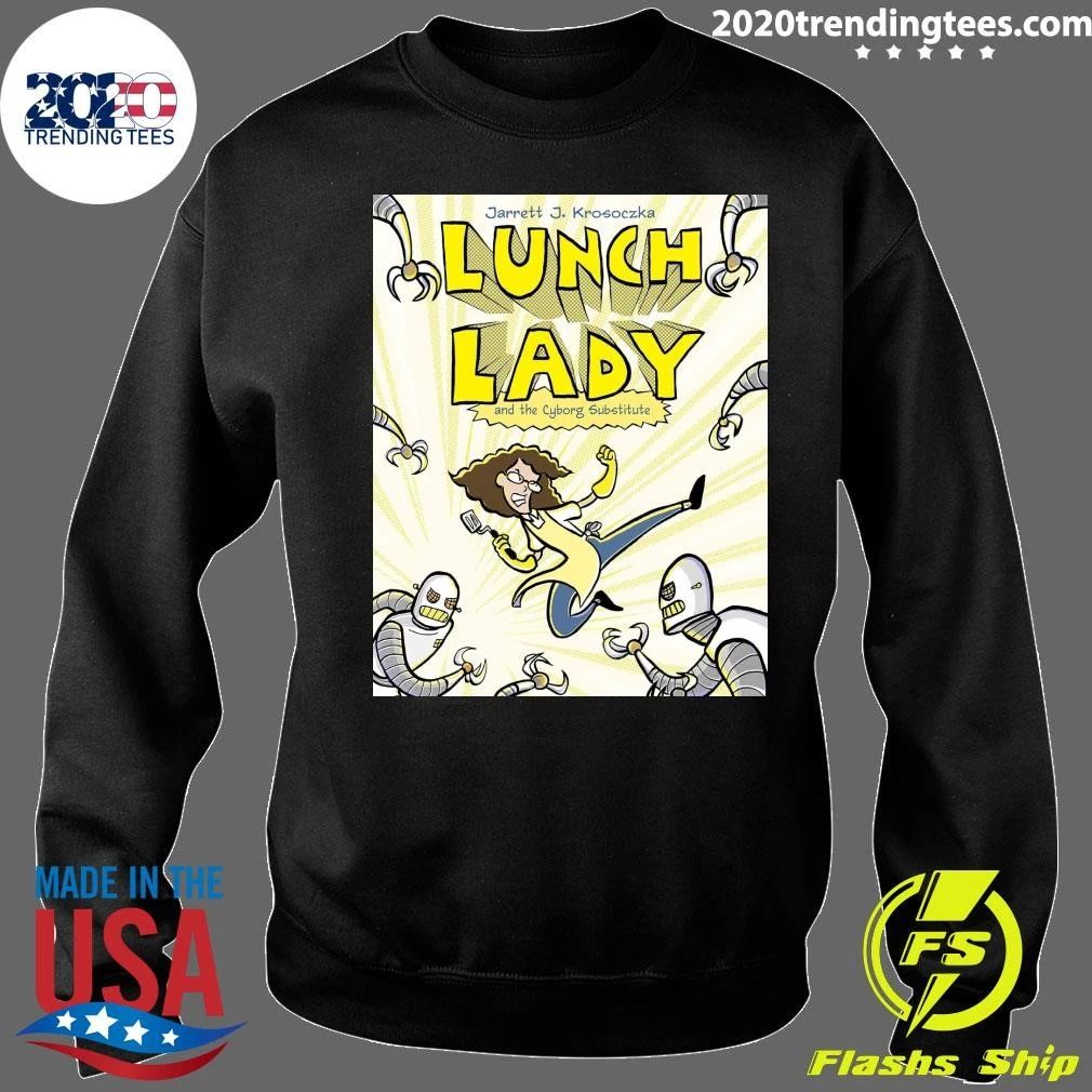 Jarrett J. Krosoczka Lunch Lady and the Cyborg Substitute Shirt