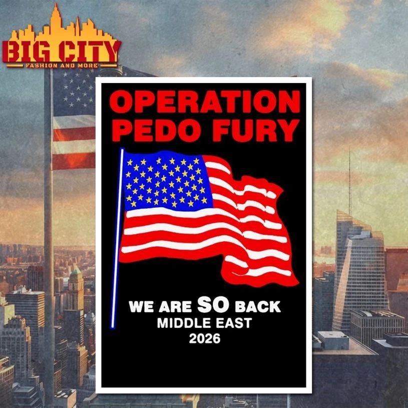 Operation Fury We Are SO Back Middle east 2026 T-shirt