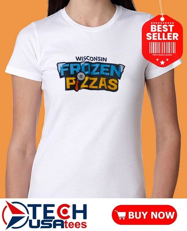 The Wisconsin Frozen Pizzas Minor League Baseball logo shirt