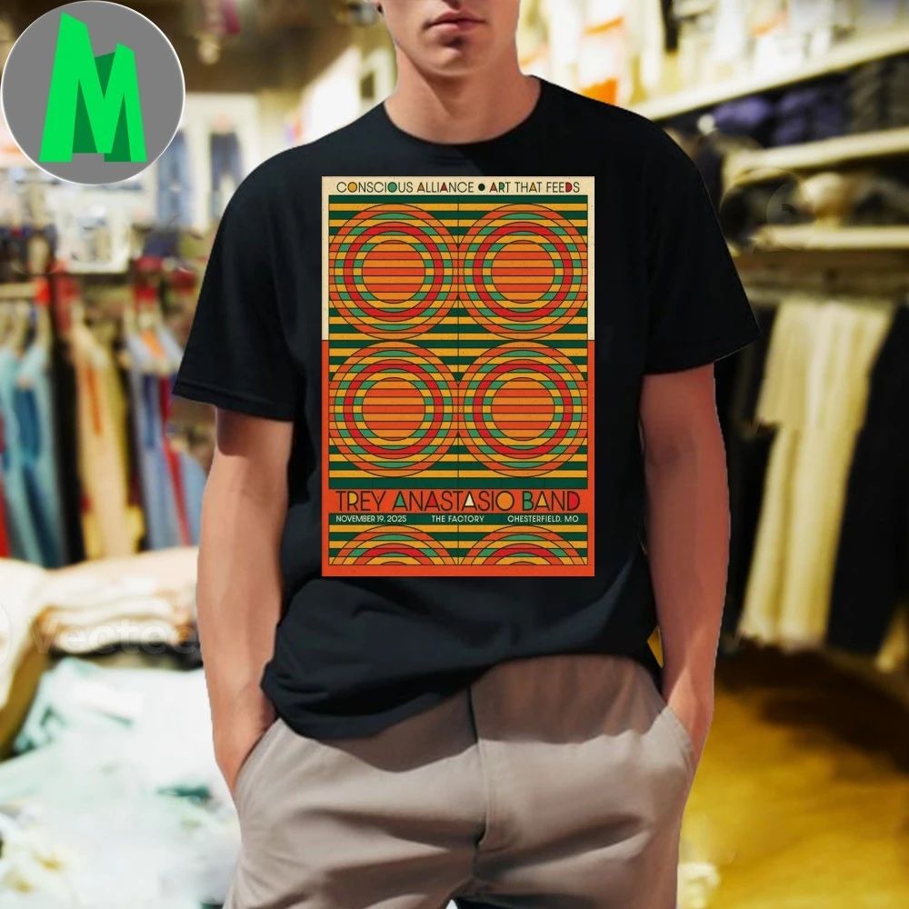 Trey Anastasio Band Nov 19 2025 The Factory Show Poster Shirt