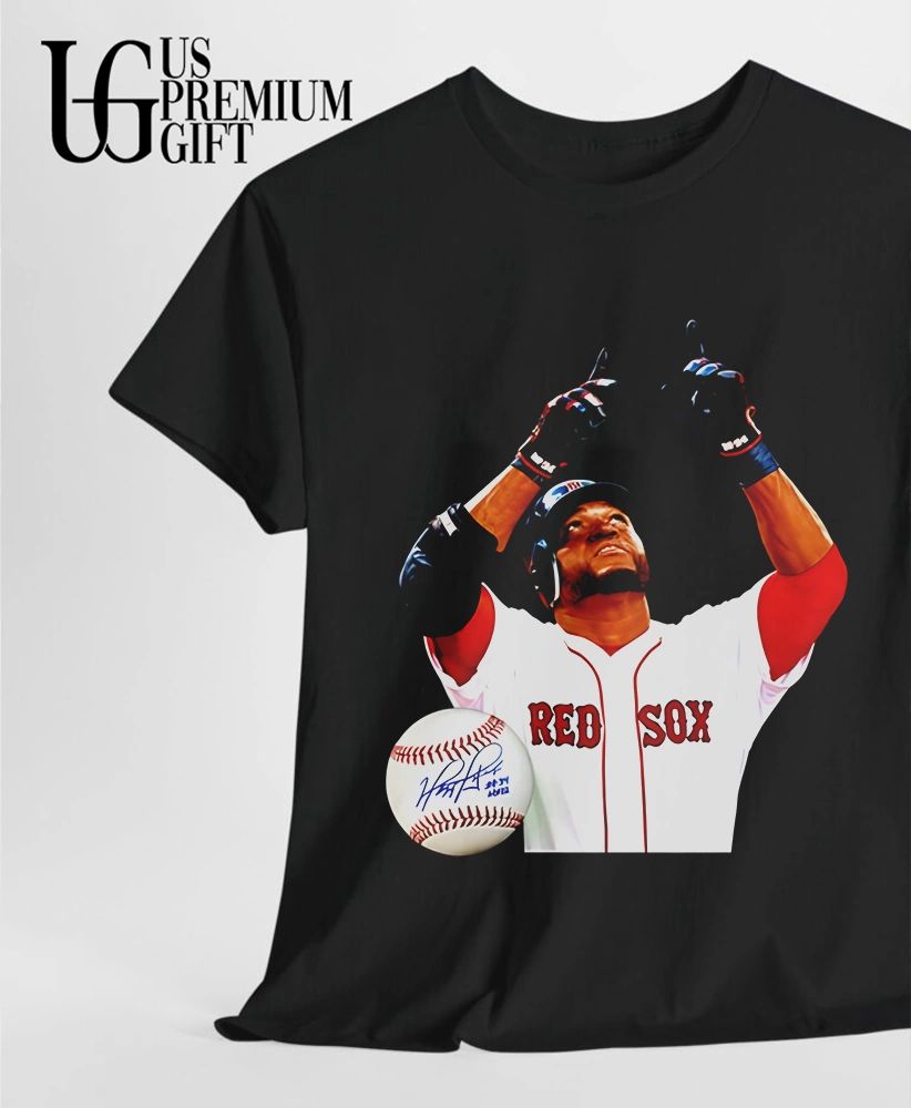 David Ortiz Boston Red Sox 500 HR Club Signature shirt