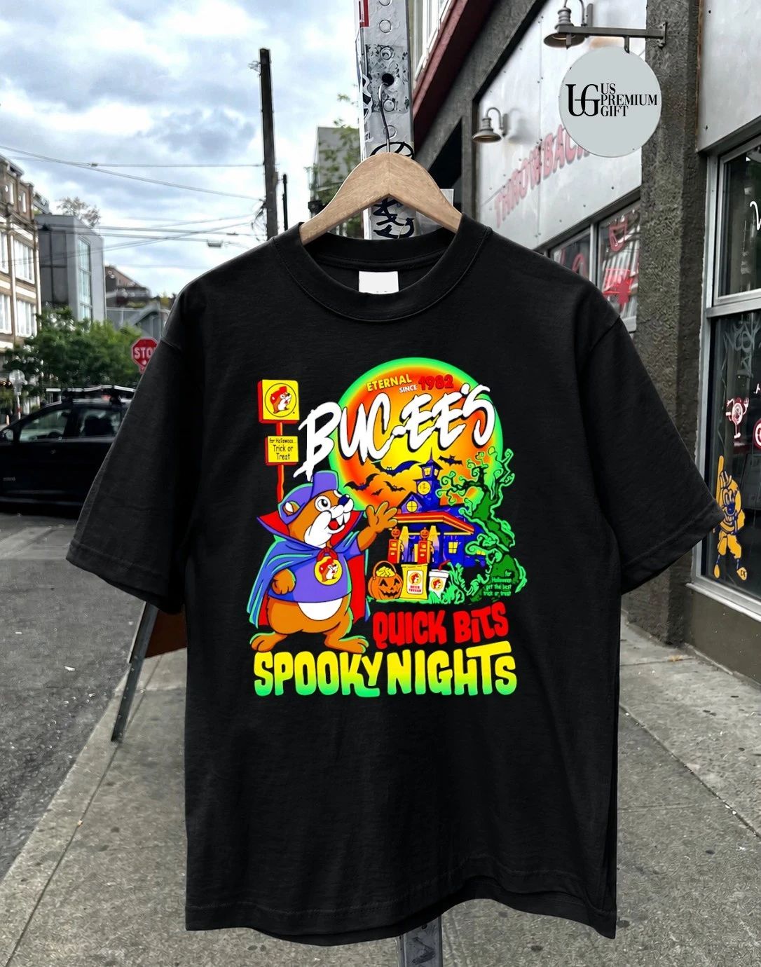 Buc-ee’s – Quick Bites Spooky Nights – For Halloween Trick Or Treat shirt