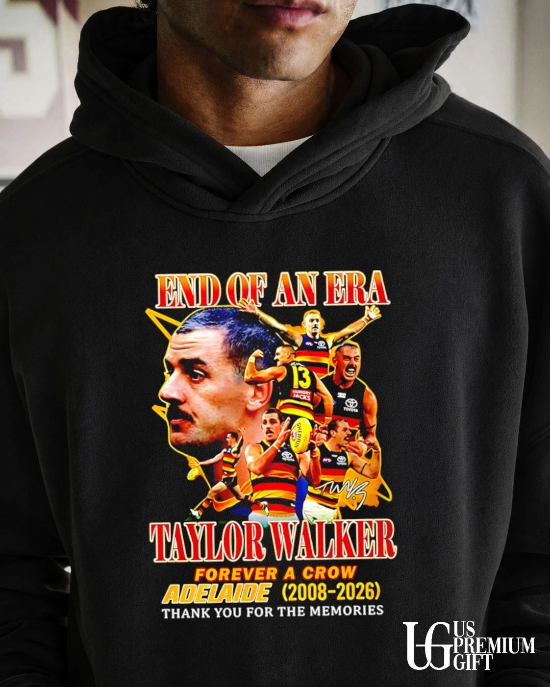Taylor Walker Adelaide Crows End Of An Era Forever A Crow 2008-2026 shirt
