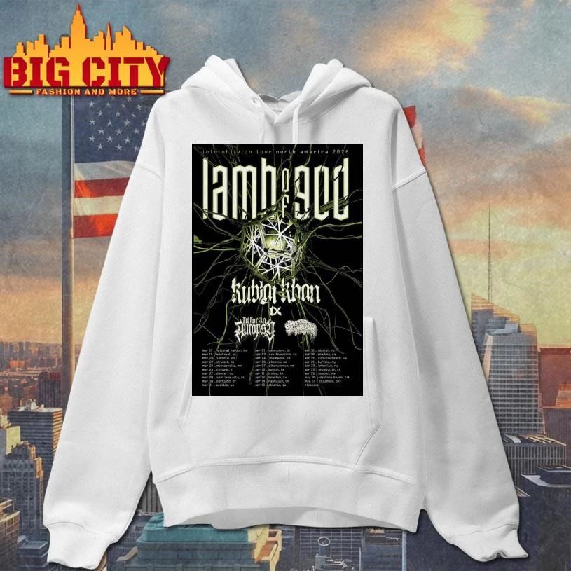 Sanguisugabogg Into Oblivion Tour North America 2026 Poster Shirt