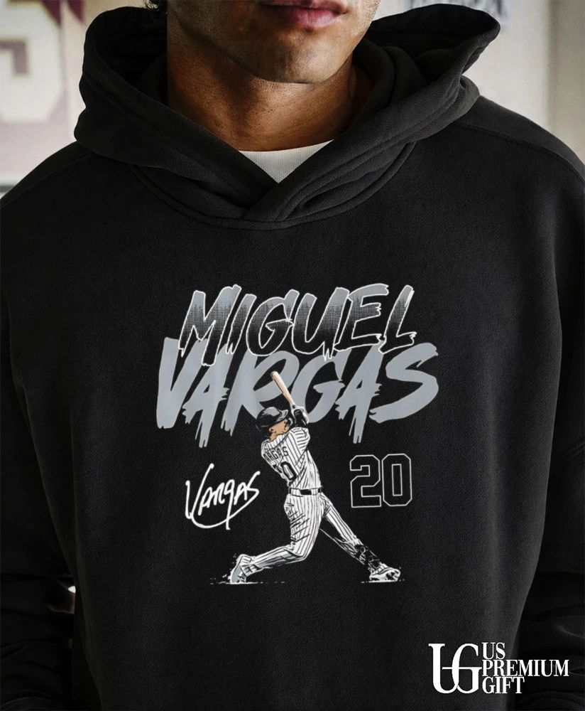 Miguel Vargas Chicago White Sox baseball slugger swing signature shirt