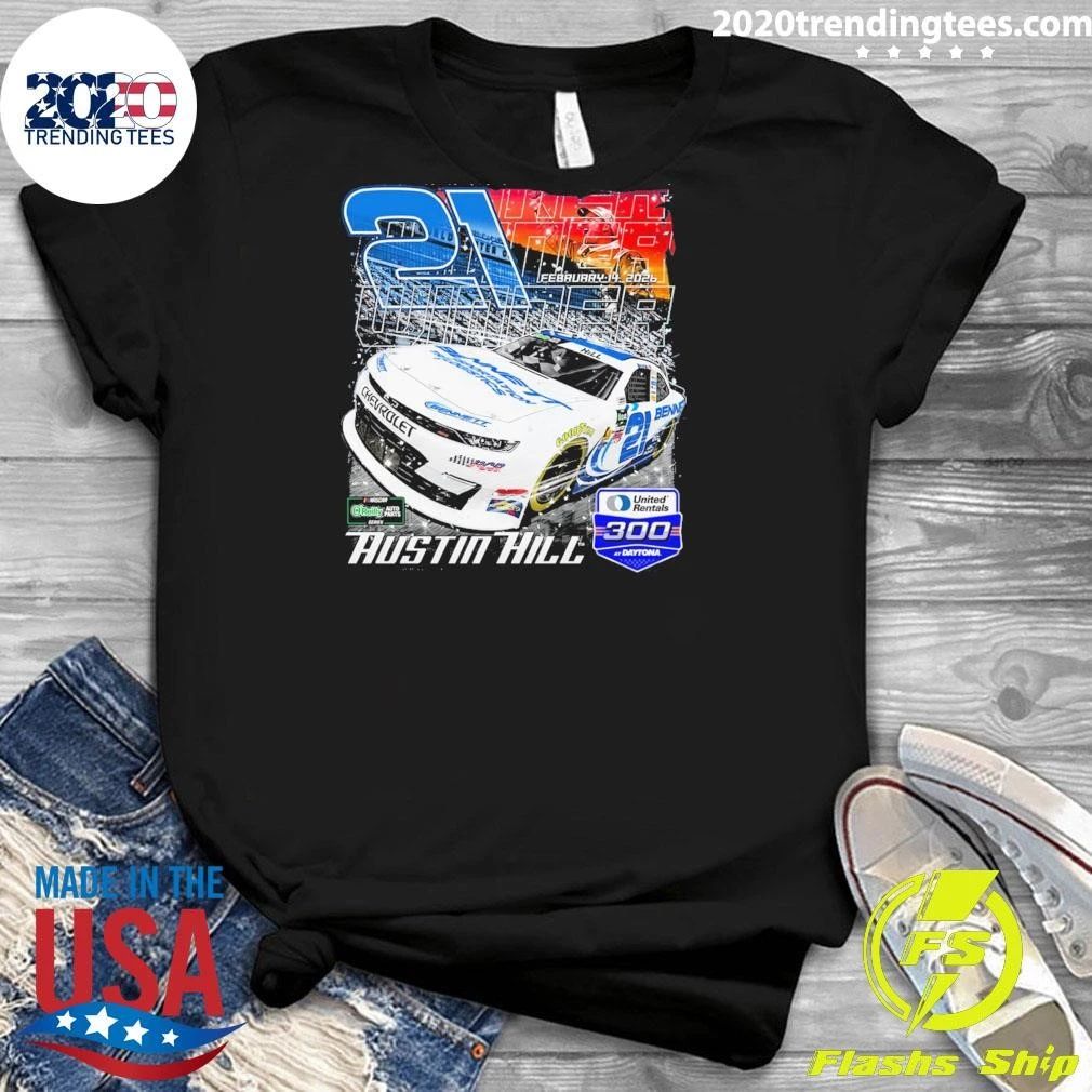 Austin Hill Richard Childress Racing Team Collection 2026 United Rentals 300 O’Reilly Auto Parts Series Race Winner Shirt