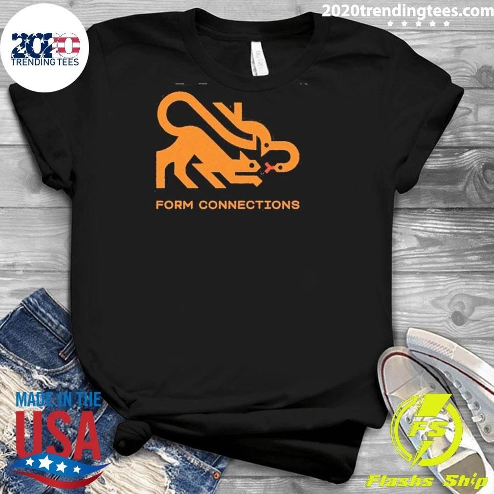 Form Connections Abstract Art Minimalist Design Shirt