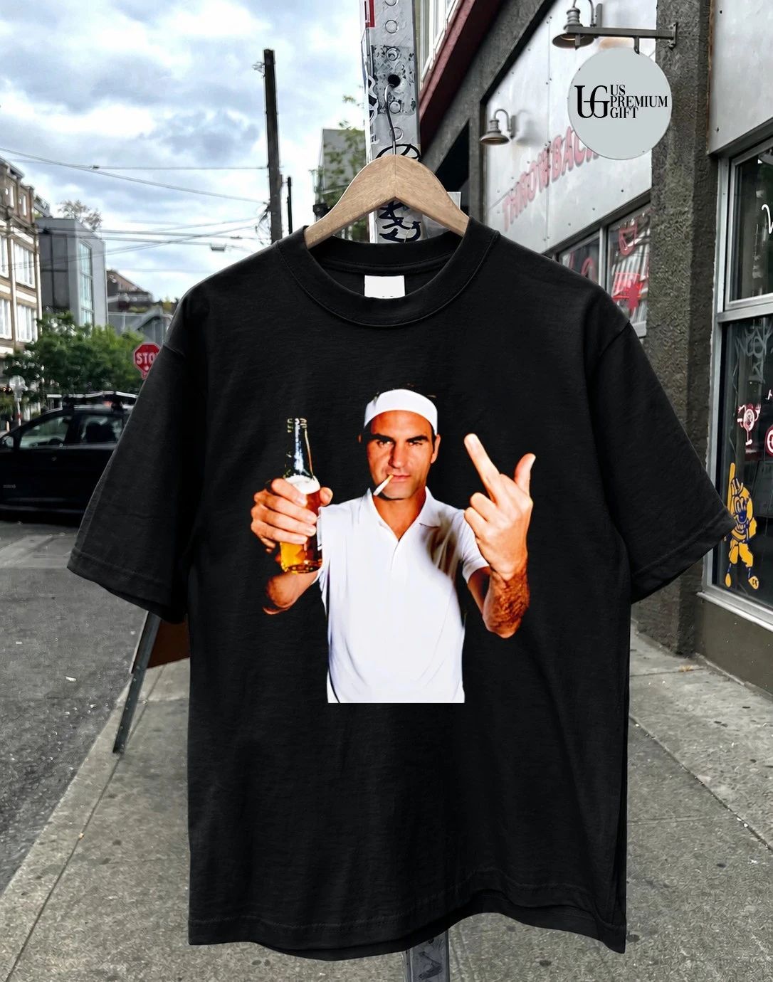 Roger Federer Drink Beer shirt